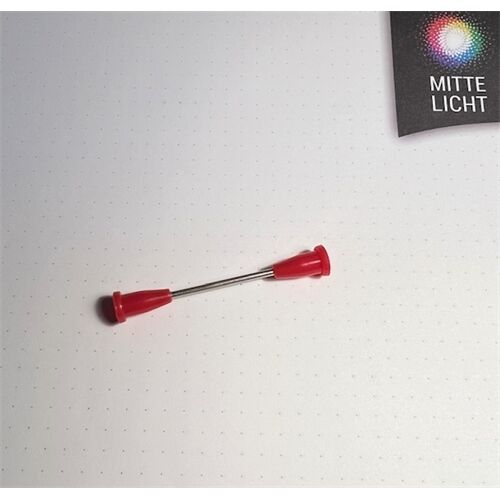 Artemide Ersatzteile TIZIO 35 unterer Verbindungssteg (lang) 75mm rot-