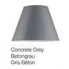 Luceplan Schirm COSTANZA D=400mm H=280mm Concret Grey