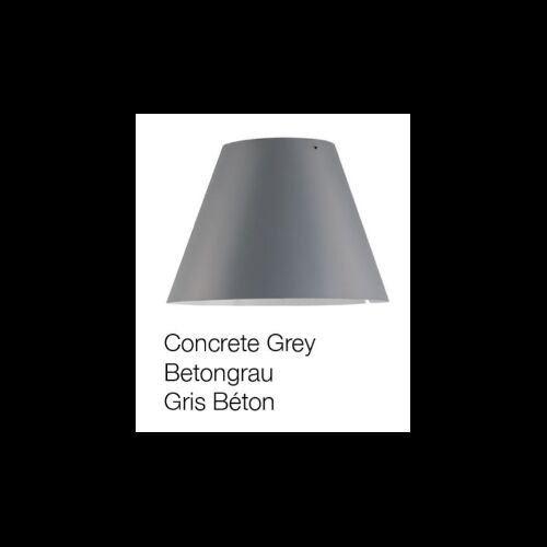 Luceplan Schirm COSTANZA D=400mm H=280mm Concret Grey