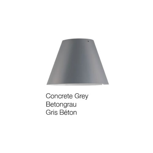 Luceplan Schirm COSTANZA D=400mm H=280mm Concret Grey