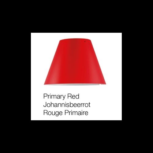 Luceplan Schirm COSTANZA D=400mm H=280mm primary red