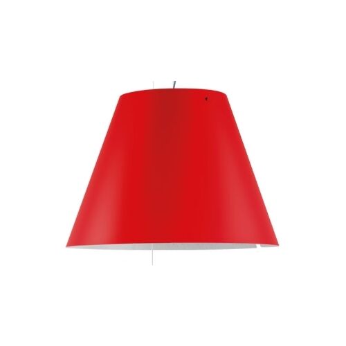 Luceplan Schirm COSTANZA D=400mm H=280mm primary red