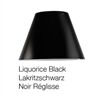 Luceplan Schirm COSTANZA D=400mm H=280mm Liquorice Black