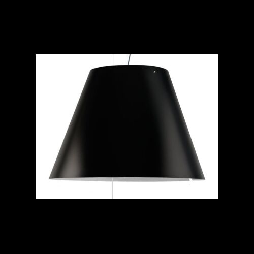 Luceplan Schirm COSTANZA D=400mm H=280mm Liquorice Black