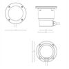 IP44.de Einbauleuchte-in A- asymmetric 8W 238lm 2700K IP67