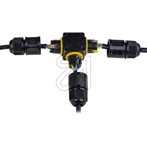 EGB T-Schnell-Verbindungsmuffe IP68 3polig 0,5-2,5mm²