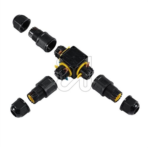 EGB T-Schnell-Verbindungsmuffe IP68 3polig 0,5-2,5mm²