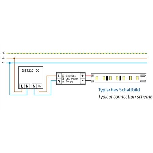 ARDITI Bluetoothmodul IP65 Cutdim/Switsch Casambi-App