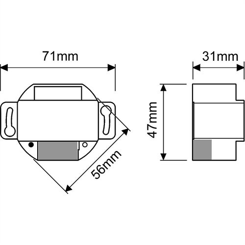 ARDITI Zweifacher Schaltaktor Bluetoothmodul Casambi-App