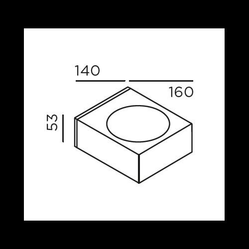 IP44.de luci Up&Down 12W/720Lm 2700K IP65 Phasedim