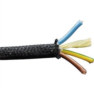 EGB Textilummanteltes Kabel 3-Liy-Uf 3x075 Rundleitung EGB Textilummanteltes Kabel 3-Liy-Uf 3x075 Rundleitung