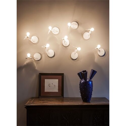 Ingo Maurer Lucellino NT 1x5W LED Birne mit Gänsefedern