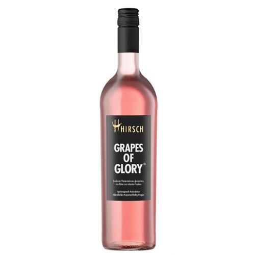 HIRSCH.wine GRAPES OF GLORY- ROSÈ 0,75l 13,5%Vol Piwi trocken
