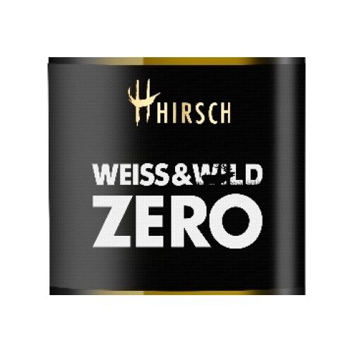 HIRSCH.wine WEISS&WILD ZERO 0,75l 0,2%Vol alkoholfrei