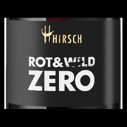 HIRSCH.wine ROT&WILD ZERO 0,75l 0,2%Vol alkoholfrei