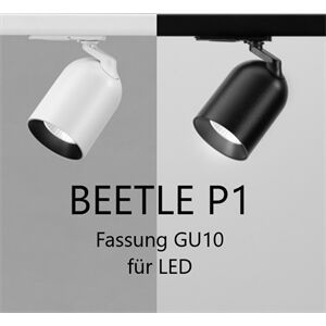 DLS Beetle P1 230V GU10 LED dreh/schwenkb.350°/90°