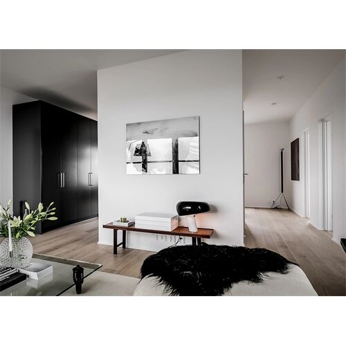 FLOS SNOOPY Tischleuchte, Marmor, Metall Fassung E27