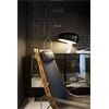 FLOS SNOOPY Tischleuchte, Marmor, Metall Fassung E27