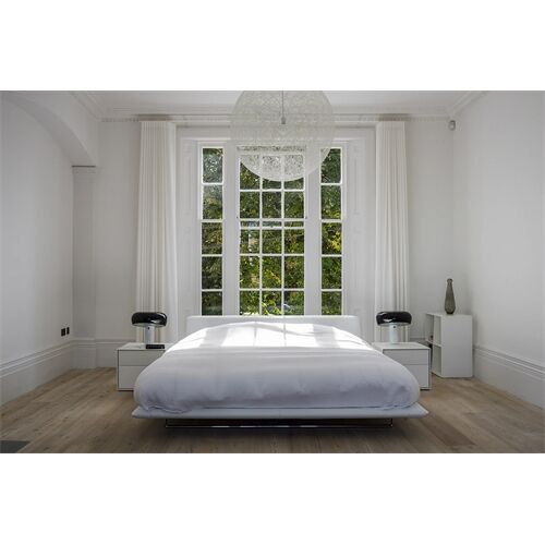 FLOS SNOOPY Tischleuchte, Marmor, Metall Fassung E27