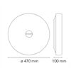 FLOS BUTTON Decken-/Wandleuchte für 5xG9 LED