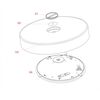 FLOS BUTTON Decken-/Wandleuchte für 5xG9 LED