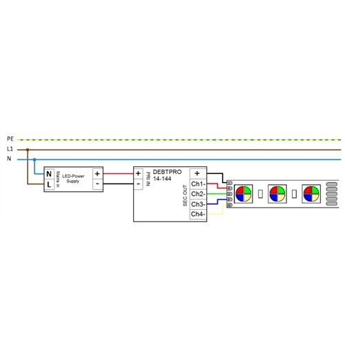 ARDITI CASAMBI PWM LICHTSTEUERUNG DIMMER 1 KANAL