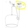 FLOS VIELFACH ROSETTE bis 5 Leuchten AIM D135 H34mm