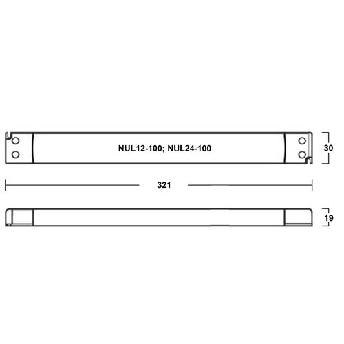 ARDITI LED-Netzgerät Konstantspannung 100W 24V DC schmal