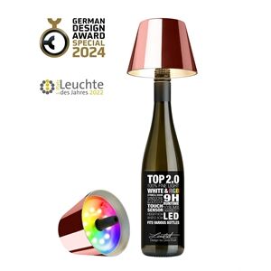 Sompex TOP 2.0 RGBW-Akku-Flaschleuchte 1,3W LED dim. IP44