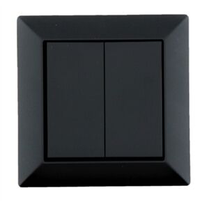 ARDITI Wandschalter Umbauset Batterielos 2xWippe 4-fach ARDITI Wandschalter Umbauset Batterielos 2xWippe 4-fach