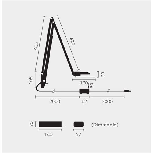 BELUX Umbau Liftolino Halogen/LED - 7W 3000K 675Lm Ra90