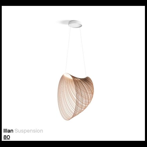 Luceplan ILLAN -80- Pendelleuchte LED 32W 2700K CRI90 Dimb.