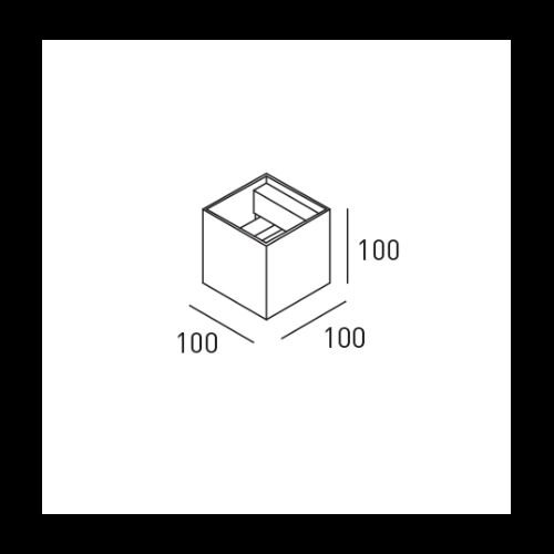 DLS SECRET 2x3W 3000K CRI>90 2x260Lm incl Driver Dimb.