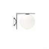 FLOS IC C/W1 Opalglaskugel weiß D=200 mit Fassung E14