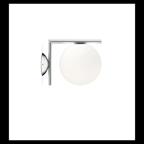 FLOS IC C/W1 Opalglaskugel weiß D=200 mit Fassung E14