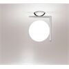 FLOS IC C/W1 Opalglaskugel weiß D=200 mit Fassung E14