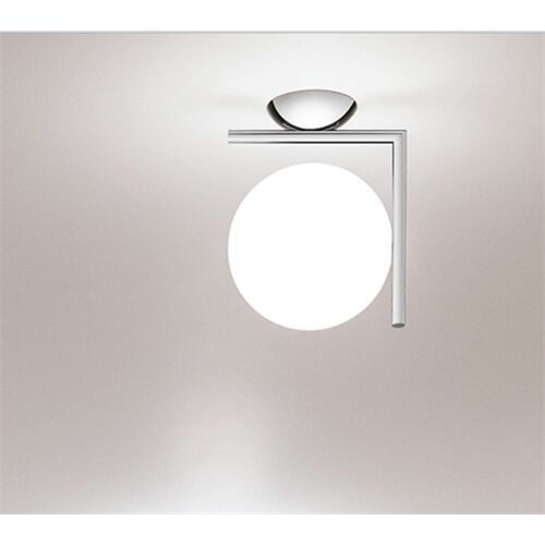 FLOS IC C/W1 Opalglaskugel weiß D=200 mit Fassung E14