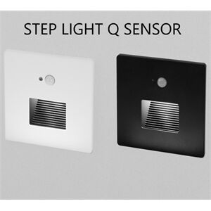 DLS STEP LIGHT Q SENSOR 3W 3000K 240Lm 230V 90x90 IP65