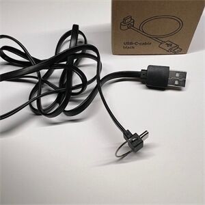 IP44.de Ladekabel USB-C abgewinkelt m.Bügel L=1,2m