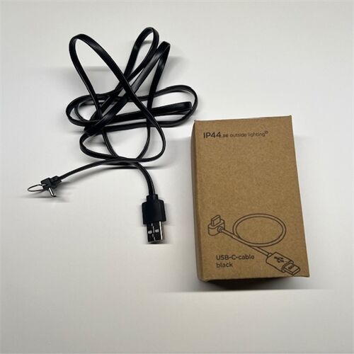 IP44.de Ladekabel USB-C abgewinkelt m.Bügel L=1,2m