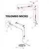 Artemide Ersatzteile Oberer Gelenkarm Tolomeo MICRO kompl.