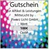 MitteLicht Gutschein -100€- für unsere Artikel & Leistungen