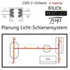 MitteLicht OnlinePlanung Lichsystem 230-2 inkl. Konfiguration