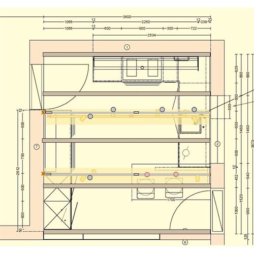 MitteLicht OnlinePlanung Lichsystem 230-2 inkl. Konfiguration