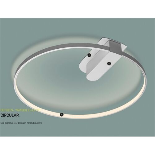 Holtkötter CIRCULAR Decken-/Wandleuchte D=50 H=5cm 30W 2700K
