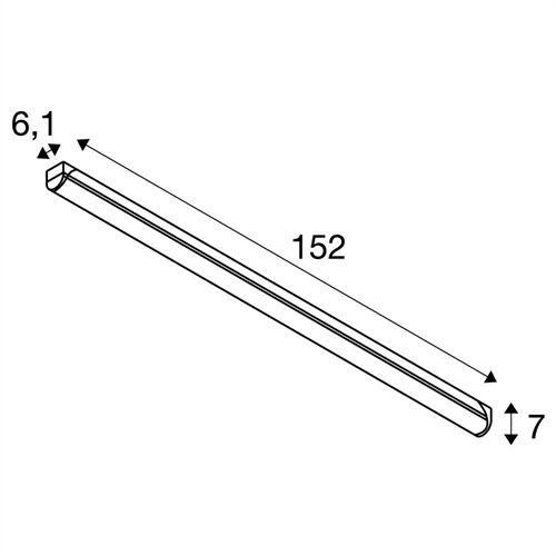 SLV.tec INDUSTRY BATTEN V 1500 22/42W 830/840/857