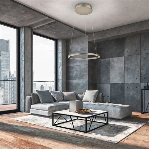 Knapstein Pendel-Ringleuchte Lisa 60 Gestensteuer Dir/Indir