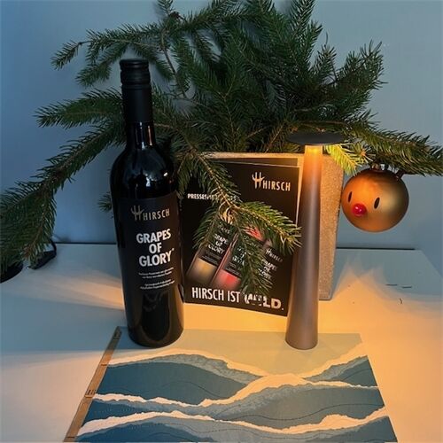 HIRSCH.wine GRAPES OF GLORY- ROT 0,75l 14%Vol Piwi trocken