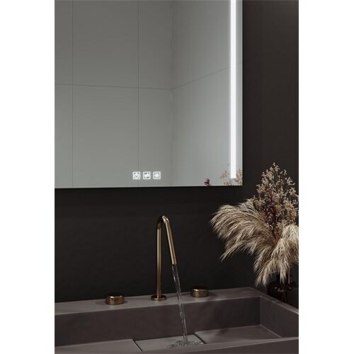 Top Light Lichtspiegel New Light Rahmen weiß / Schaltb.