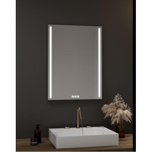 Top Light Lichtspiegel New Light Rahmen weiß / Schaltb.